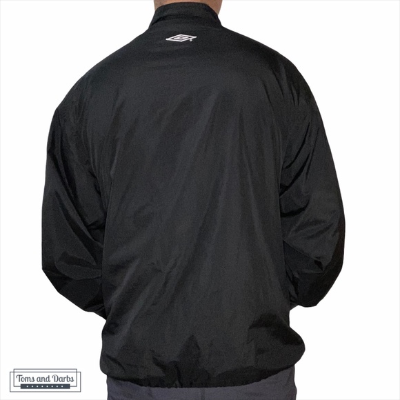 Vintage Umbro Red Nylon Jacket Wind Breaker - Picture 5 of 15